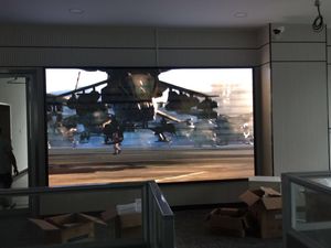 南京市社保局 小間距LED顯示屏