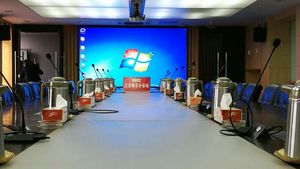 PICC南京公司室內LED全彩顯示屏