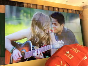 宿州市郵政局三星55寸4X4項目