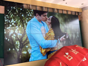 宿州市郵政局 三星55寸拼接屏