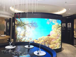 萬達室內外弧LED全彩顯示屏