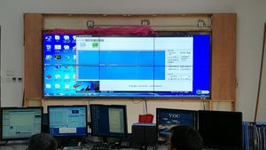 上海廣電局46寸6塊液晶拼接屏