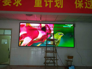 燕京啤酒銷售部第七分部室內LED全彩顯示屏