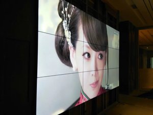 天津泰達城55寸3x3拼接屏