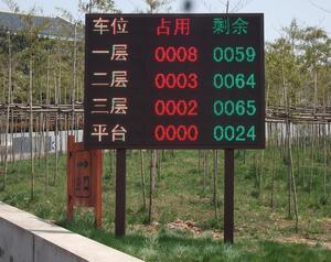 停車場led電子顯示牌