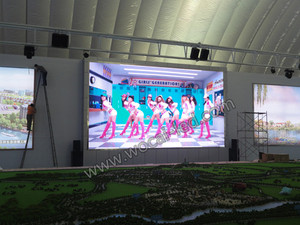 南京城市規劃館P6全彩大屏幕