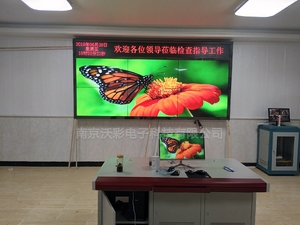 南京高淳索墅社區(qū)2*3液晶拼接屏