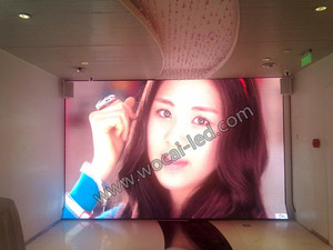 南京周大福珠寶全彩色LED顯示屏