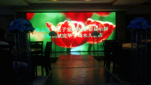 端木大酒店室內全彩led顯示屏