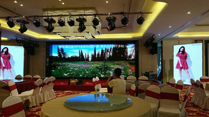 安徽建華酒店室內LED全彩屏