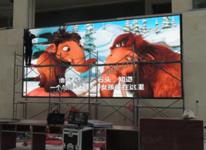 揚州軍區彩色LED電子大屏幕