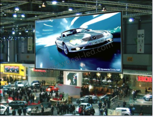 南京車展租賃LED顯示屏案例