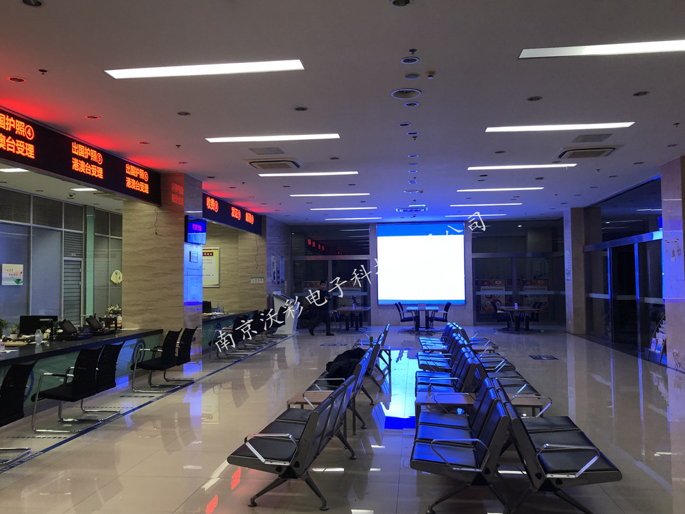 丹阳政务中心高刷3840顺利交付 - led显示屏|lcd液晶拼接屏|小间距led